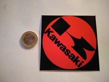 ADESIVO VINTAGE STICKER KLEBER MOTO KAWASAKI 