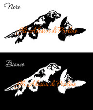 ADESIVO SETTER INGLESE Scolopax Rusticola Hunting Stickers  woodcock caccia