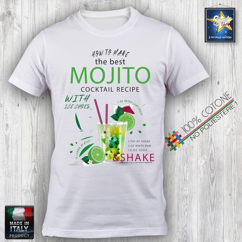 Shirt uomo maglietta mojito - uomo,