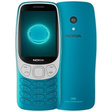 NOKIA 3210 4G MOBILE PHONE DUAL SIM 128MB 64MB RAM BLUE