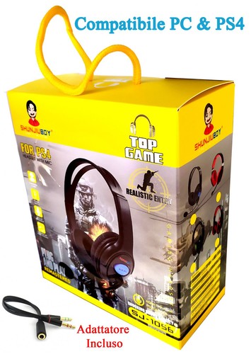 Cuffia compatibile ps4 pc - compatibile,