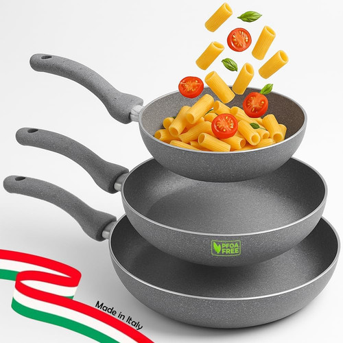 Set padelle pietra - in,
