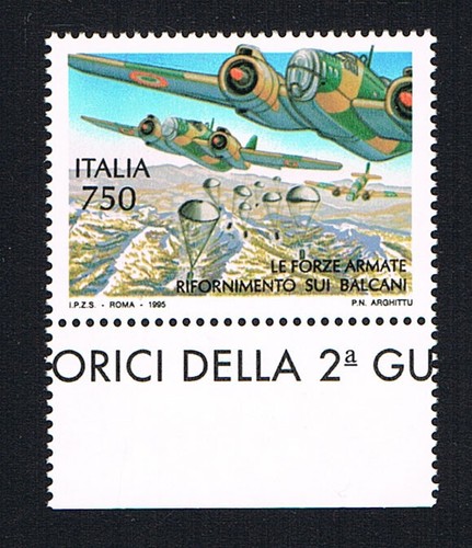 Italia francobollo seconda - italia,