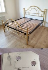 Elegante letto matrimoniale - letto,