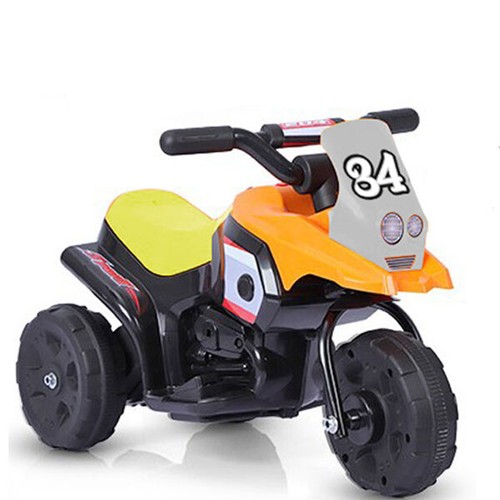 Motocicletta elettrica arancio