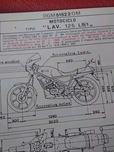 Laverda zundapp 125 1984 - 125, lb/1