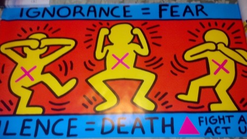 Poster originale keith haring - originale,