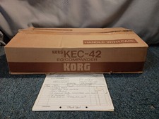 KORG KEC-42 EQ/Compander (nuovo, vecchio magazzino. Mai usato, in scatola/confezione originale)