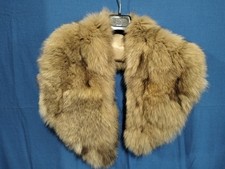 Genuine fur collar with