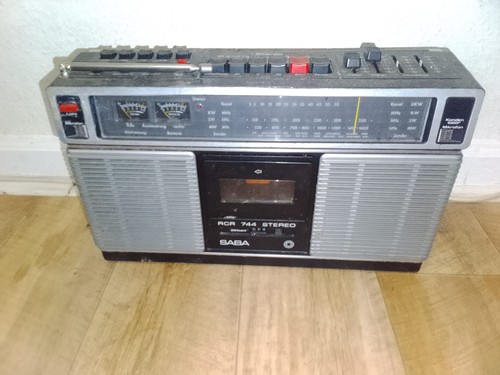 Radio stereo cassette saba - radio, rcr