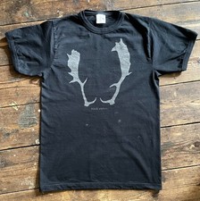 COIL - BLACK ANTLERS - ORIGINAL  2004  T-shirt VERY RARE - THROBBING GRISTLE