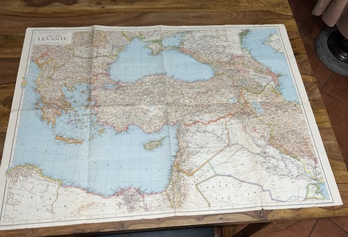 Carta geografica del levante - carta,