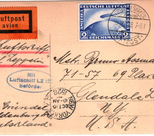 Graf zeppelin air mail - graf,
