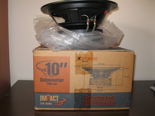 Subwoofer impact 3710 dvc - 3710,