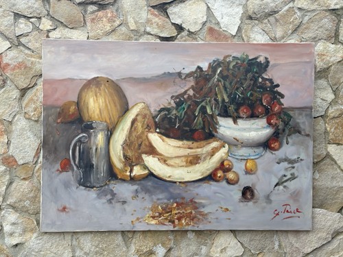 Grande quadro natura morta - grande,