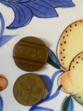 monete antiche; gettone telefonico 7804 e 20 lire rara