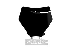 Tabella Mascherina Portanumero Anteriore KTM SX F 250 350 450 2019 2020 Nero