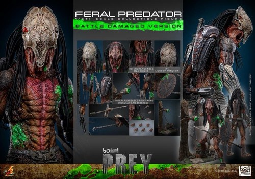 Hot toys feral - toys, (