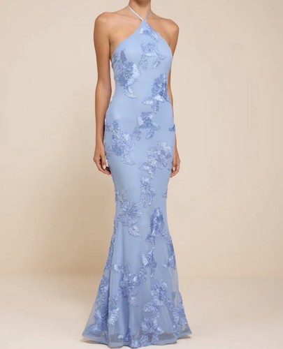 Maxi abito donna - , ricamo