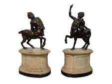 Coppia di centauri in bronzo -