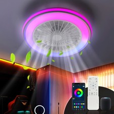 Ventilatore LED RGB plafoniera