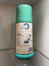Thermos Borraccia Bevande Azzurro Tappo Avvitare Bottiglia Termica Bicchiere New