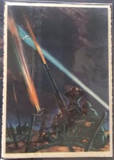 1943 CARTOLINA BATTERIA