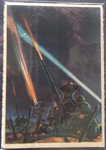 1943 cartolina batteria - 1943,