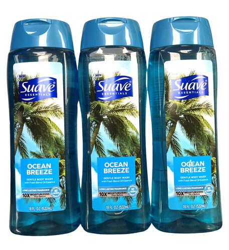 Suave body wash ocean breeze - wash,