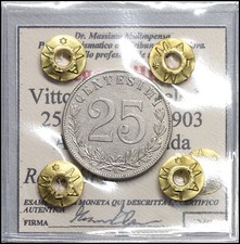 Regno italia centesimi - d'italia,