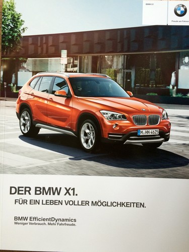 Brochure depliant bmw e84 - depliant,