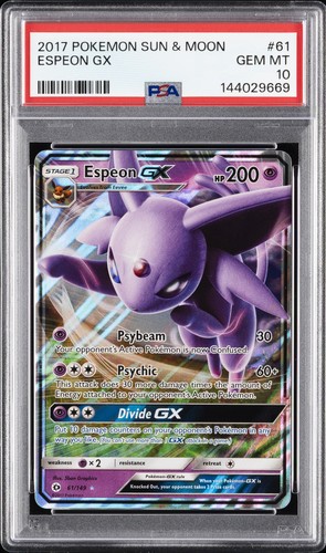 Espeon sole luna set - 61,