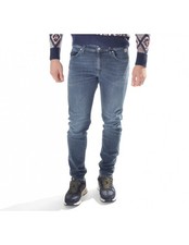 Roy Roger's - Jeans Uomo 517 Plain MAN Denim Elast. Black Foxrun A-I 2025
