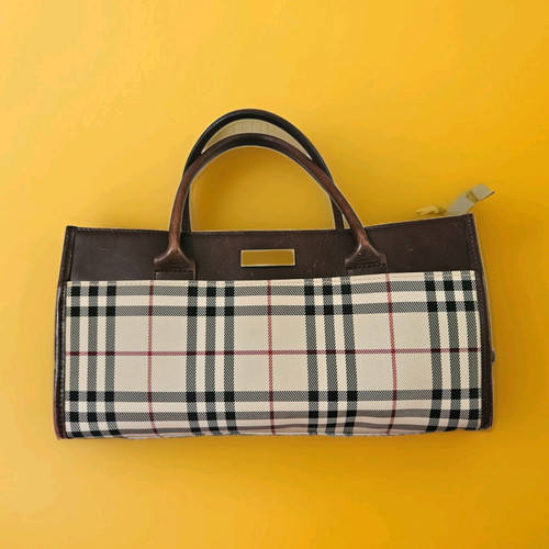 Burberry nova check handbag - check,