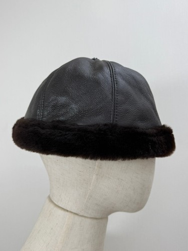 Cappello vintage pelle - , di