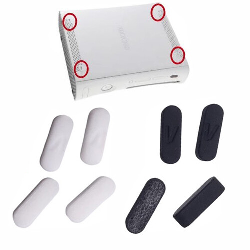 Rubber feet pieds - 4x,