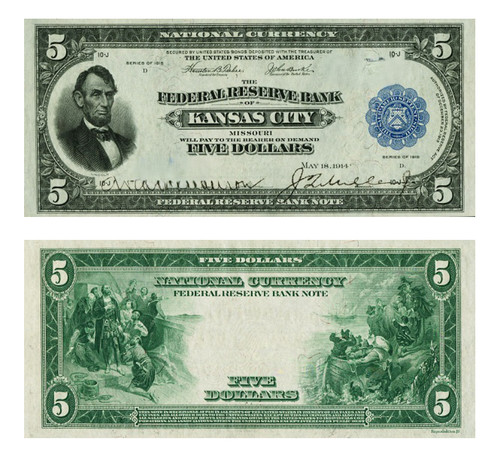 Dollars federal reserve - 5,