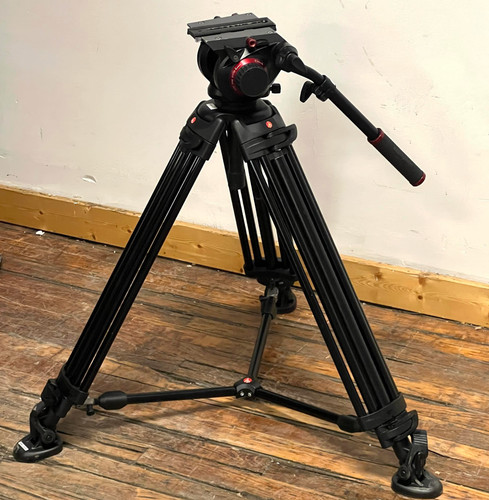 Kit treppiede manfrotto 504hd - treppiede,