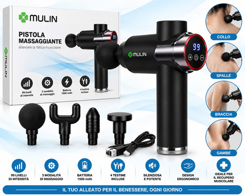 Mulin pistola massaggiante - mulin,