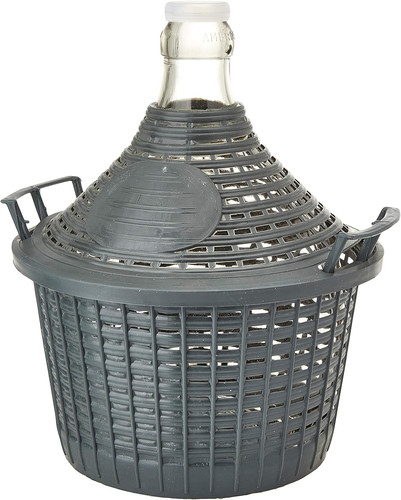 1900500 damigiana vetro cesto - damigiana,