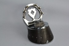 Calamaio portapiume zoccoli da cavallo Cavalier Suisse XIX secolo (56019)