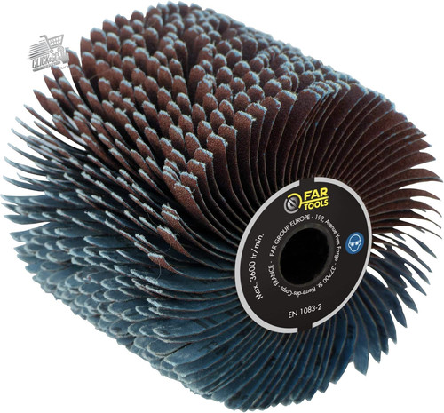 Spazzola abrasiva nylon rullo - abrasiva,
