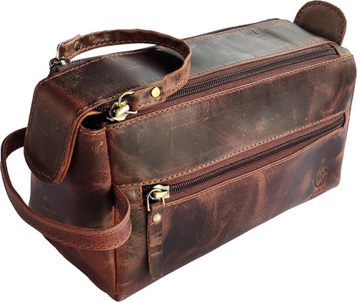 Beauty case pelle uomo - case, in