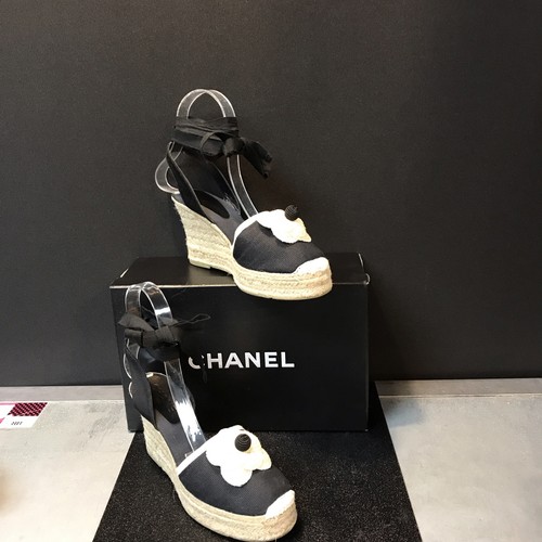 Zeppe espadrillas chanel - zeppe,
