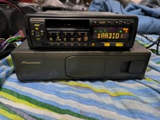 vintage autoradio pioneer keh-p6200rds cassetta +caricatore cd cdx-p25  6 dischi