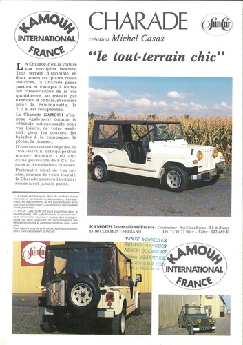 Catalogue brochure suncar - catalogue, /