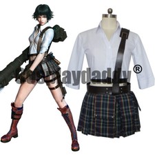IN STOCK DMC Devil Hunter Mary Ann Arkham Lady scolaretta vestito cosplay costume
