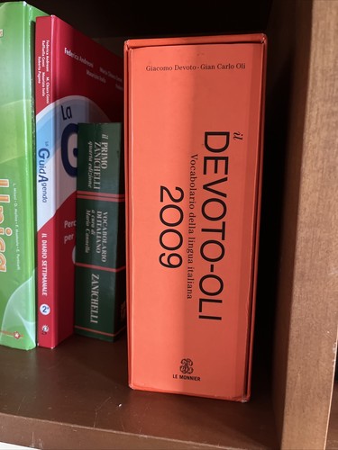 Devoto oli dizionario italiano - oli,