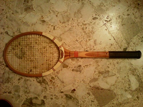 Racchetta tennis vintage - da,