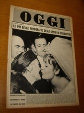 OGGI 1962/11=MARIA SCICOLONE=FLORA LILLO=GIANNI RIVERA=MESSINA ELEZIONI SANTI !!